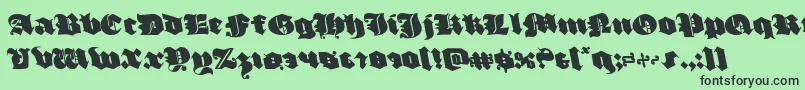 Подробнее о шрифте luxcontratenebrasleft Шрифт luxcontratenebrasleft – чёрные шрифты на зелёном фоне