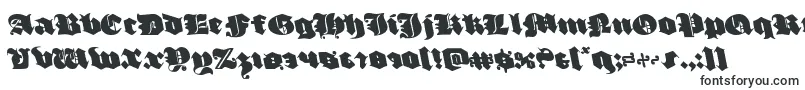 luxcontratenebrasleft-Schriftart – Schriftarten, die mit L beginnen