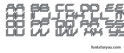 Обзор шрифта Lyka gemelos