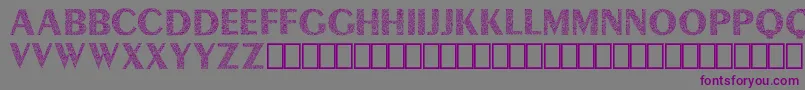 Lyra Demo-Schriftart – Violette Schriften auf grauem Hintergrund