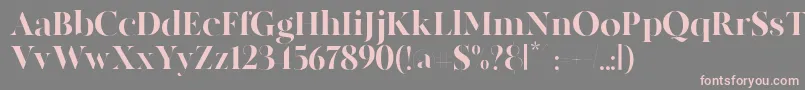 MADE Canvas Black PERSONAL USE Font – Pink Fonts on Gray Background