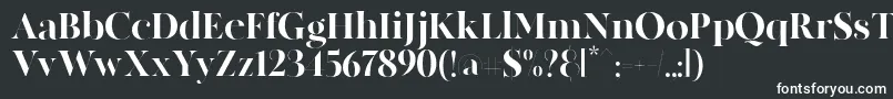MADE Canvas Black PERSONAL USE Font – White Fonts