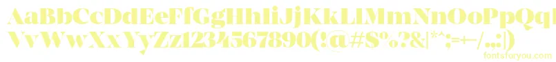 MADE Coachella Black PERSONAL USE Font – Yellow Fonts