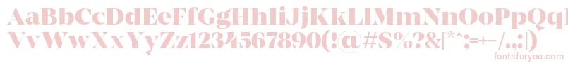 MADE Coachella Bold PERSONAL USE Font – Pink Fonts on White Background