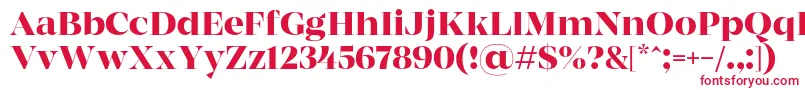 MADE Coachella Medium PERSONAL USE Font – Red Fonts