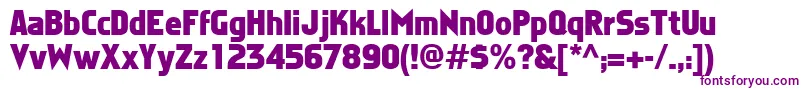 FaktosBold Font – Purple Fonts