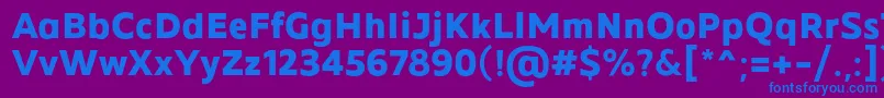 More about MADE Future X Bold PERSONAL USE Font MADE Future X Bold PERSONAL USE Font – Blue Fonts on Purple Background