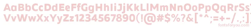 MADE Future X Bold PERSONAL USE Font – Pink Fonts
