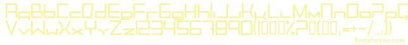 Trancemib Font – Yellow Fonts