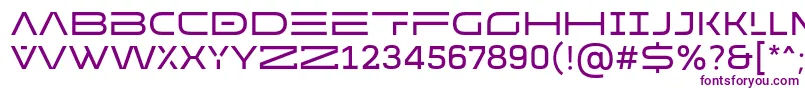 fuente MADE Future X HEADER Regular PERSONAL USE – Fuentes Moradas Sobre Fondo Blanco