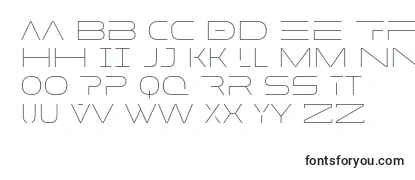 MADE Future X HEADER Thin PERSONAL USE Font