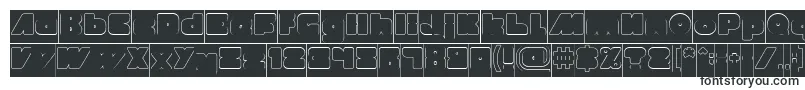 MADE IN EARTH Hollow Inverse Font – Fonts for Linux