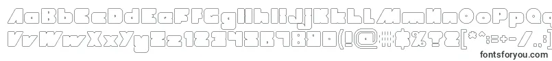 MADE IN EARTH Hollow-Schriftart – Schriftarten, die mit M beginnen