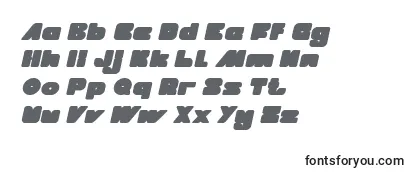 Шрифт MADE IN EARTH Italic