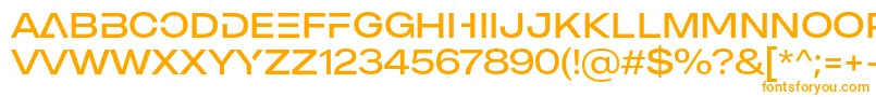 MADE Outer Sans Alt Light PERSONAL USE-fontti – oranssit fontit