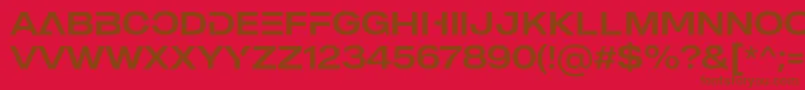 Подробнее о шрифте MADE Outer Sans Alt Regular PERSONAL USE Шрифт MADE Outer Sans Alt Regular PERSONAL USE – коричневые шрифты на красном фоне