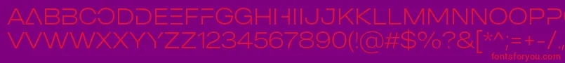 Más sobre la fuente MADE Outer Sans Alt Thin PERSONAL USE fuente MADE Outer Sans Alt Thin PERSONAL USE – Fuentes Rojas Sobre Fondo Morado