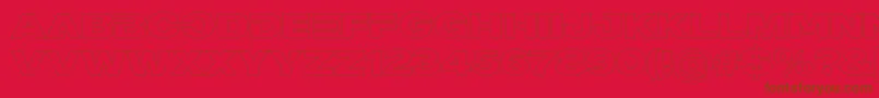 More about MADE Outer Sans Outline Alt Black PERSONAL USE Font MADE Outer Sans Outline Alt Black PERSONAL USE Font – Brown Fonts on Red Background
