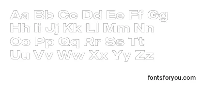 MADE Outer Sans Outline Medium PERSONAL USE Font