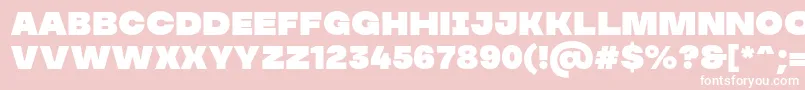 MADE Soulmaze PERSONAL USE Font – White Fonts on Pink Background