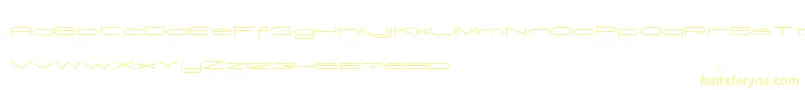 Madeleine Font – Yellow Fonts on White Background