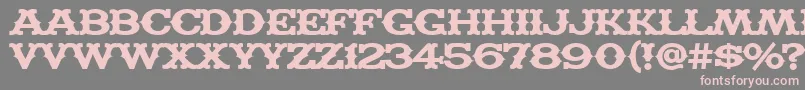 MADFT    Font – Pink Fonts on Gray Background