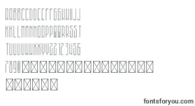 MadHouse Sans PersonalUse font – Braille Fonts