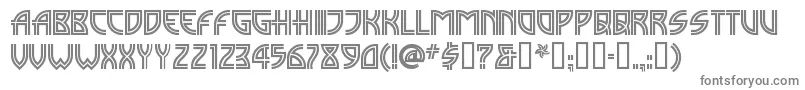 MADISI   Font – Gray Fonts on White Background