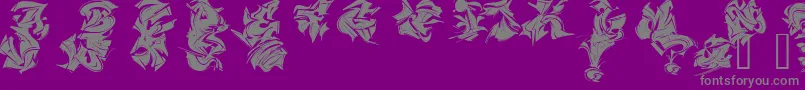 Más sobre la fuente MAELS fuente MAELS – Fuentes Grises Sobre Fondo Morado