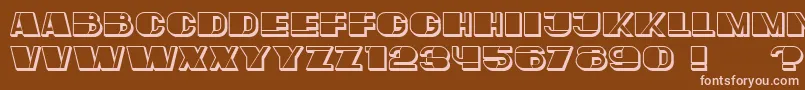 More about MafiaHollow Font MafiaHollow Font – Pink Fonts on Brown Background