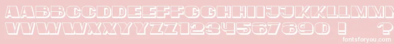 More about MafiaHollow Font MafiaHollow Font – White Fonts on Pink Background