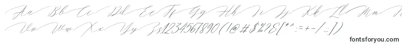 Шрифт Magarella Script – простые шрифты