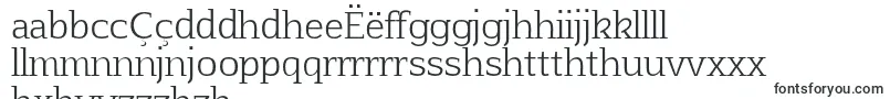 AftaserifthinRegular-Schriftart – nyanja Schriften