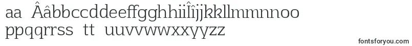 Шрифт AftaserifthinRegular – румынские шрифты