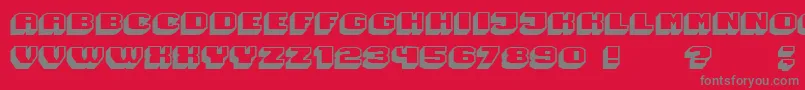 More about Magia 3DHollow Font Magia 3DHollow Font – Gray Fonts on Red Background