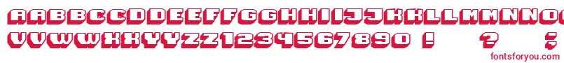 Magia 3DHollow Font – Red Fonts