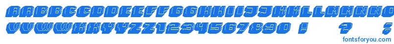 Weitere Informationen zur Magia 3DItalic-Schriftart Magia 3DItalic-Schriftart – Blaue Schriften