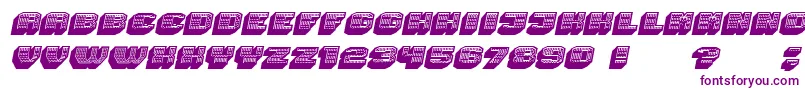 Więcej informacji o czcionce Magia 3DNeonItalic Czcionka Magia 3DNeonItalic – fioletowe czcionki