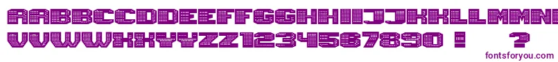 Magia Neon-fontti – violetit fontit
