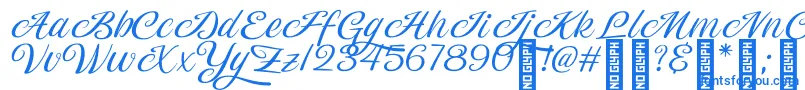 fuente Magiera Script – Fuentes Azules