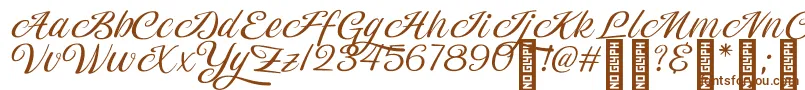 Fonte Magiera Script – fontes marrons