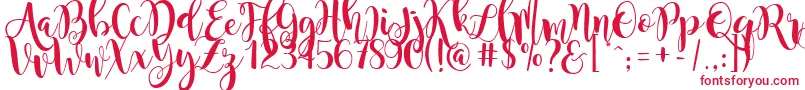 magnolia sky Font – Red Fonts