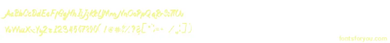 Magnolia Font – Yellow Fonts