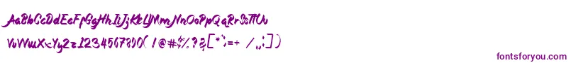 Magnolia Font – Purple Fonts
