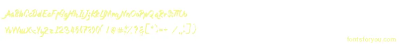 Magnolia Font – Yellow Fonts