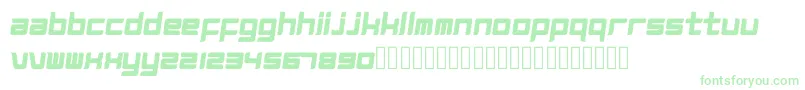 Magz Font – Green Fonts on White Background