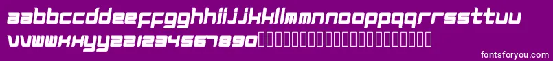 Magz Font – White Fonts on Purple Background