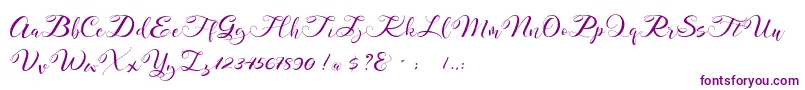 Mahdaleina DEMO Font – Purple Fonts