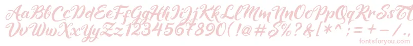 Maheera Font – Pink Fonts