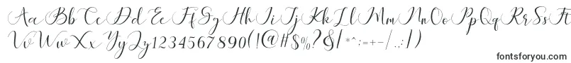 Maheria Script Font – Calligraphic Fonts